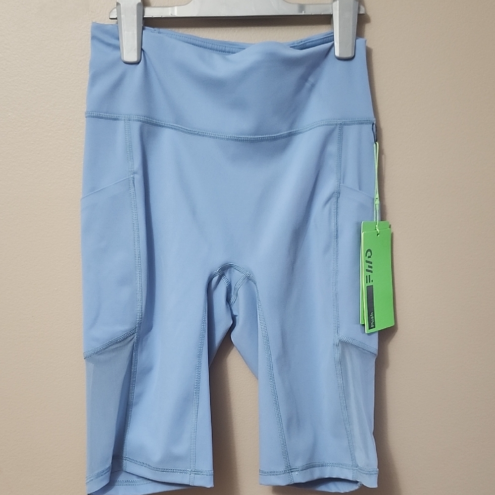 FWD Light Blue Biker Shorts